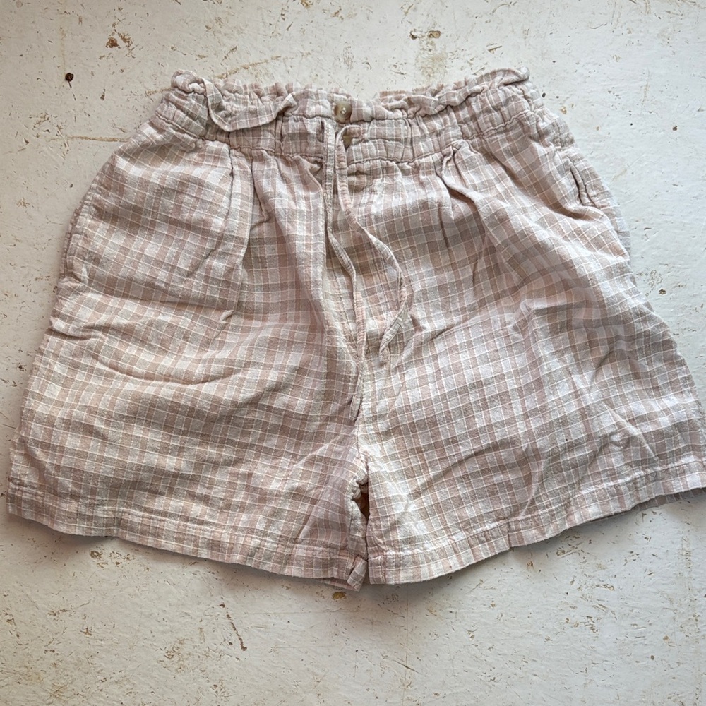 High-Waist Shorts 100% Cotton
